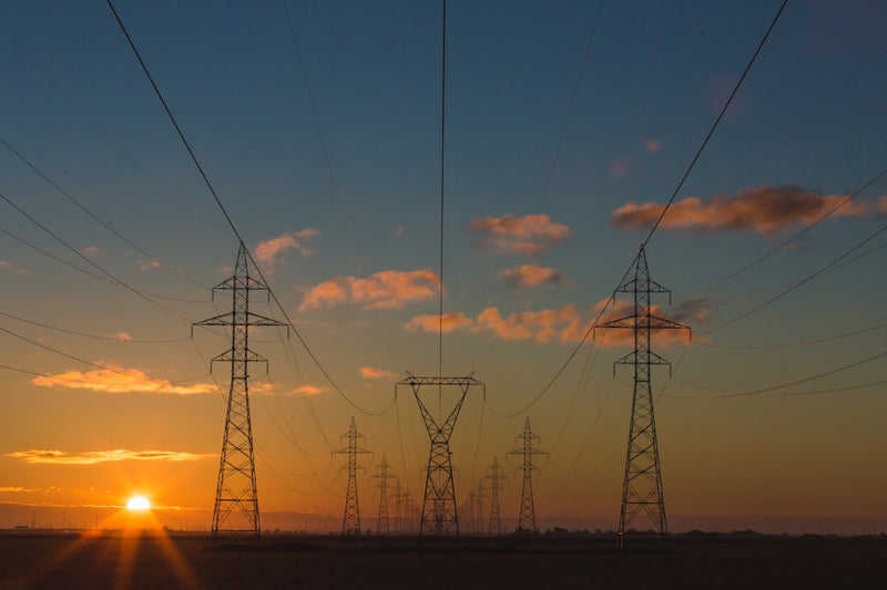Hoogspanningsmasten van het Nederlandse elektriciteitsnet – netcongestie