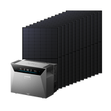 Anker SOLIX Solarbank 4 E5000 Pro-set met bifaciale zonnepanelen