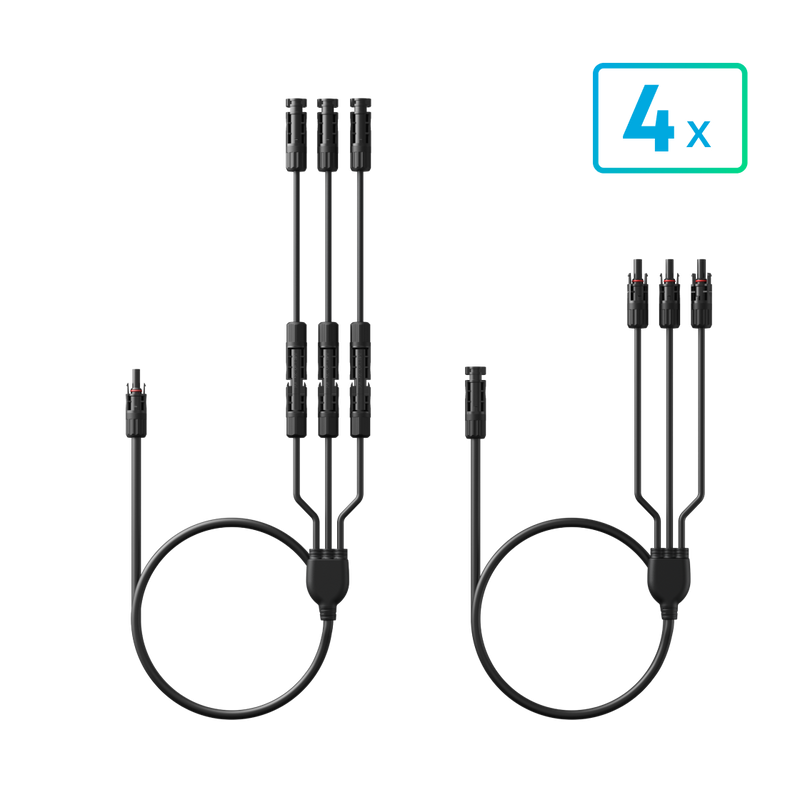 Anker SOLIX 3-in-1 PV-adapterkabel (voor 12 zonnepanelen)