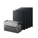 Anker SOLIX Solarbank 3 E2700 Pro + 4 bifaciale zonnepanelen (2.000 W)