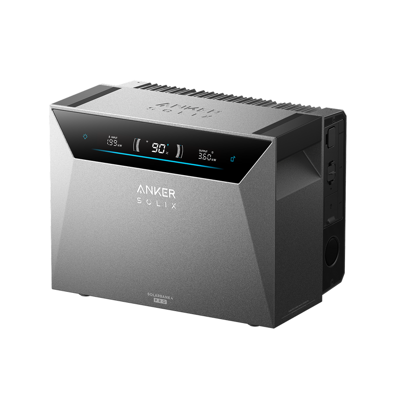 Anker SOLIX Solarbank 4 E5000 Pro – 5 kWh thuisbatterij met 4 MPPT